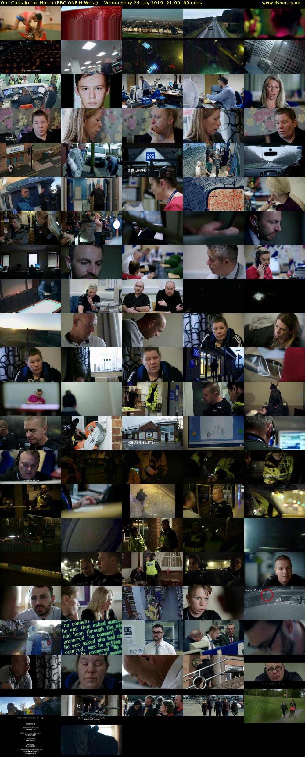 Our Cops in the North (BBC ONE N West) Wednesday 24 July 2019 21:00 - 22:00