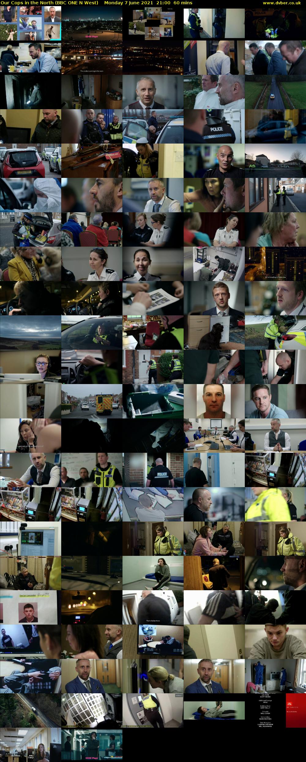 Our Cops in the North (BBC ONE N West) Monday 7 June 2021 21:00 - 22:00