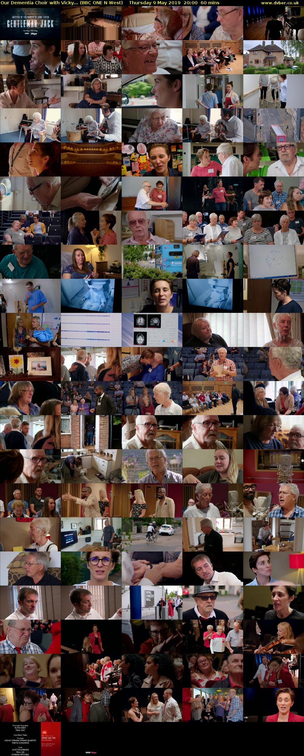 Our Dementia Choir with Vicky... (BBC ONE N West) Thursday 9 May 2019 20:00 - 21:00