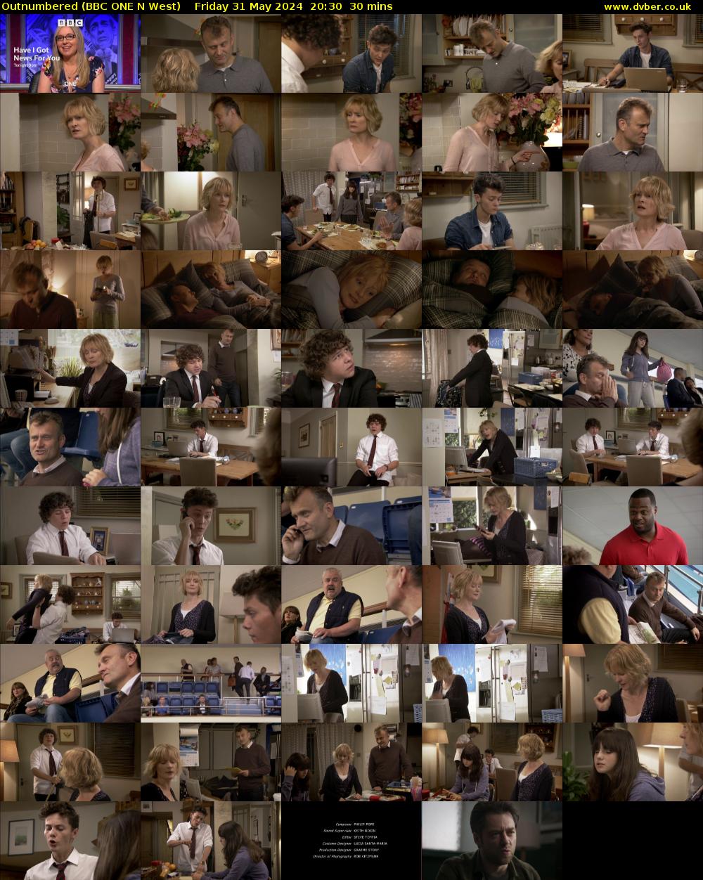 Outnumbered (BBC ONE N West) Friday 31 May 2024 20:30 - 21:00
