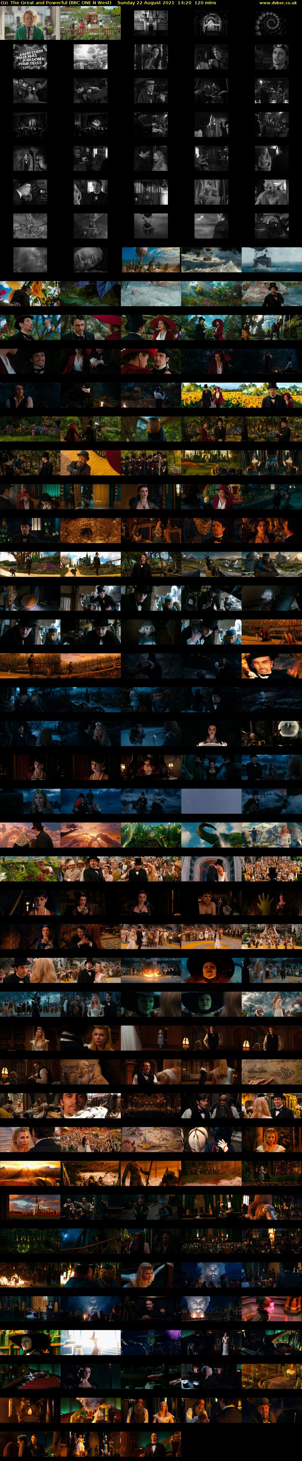 Oz: The Great and Powerful (BBC ONE N West) Sunday 22 August 2021 14:20 - 16:20