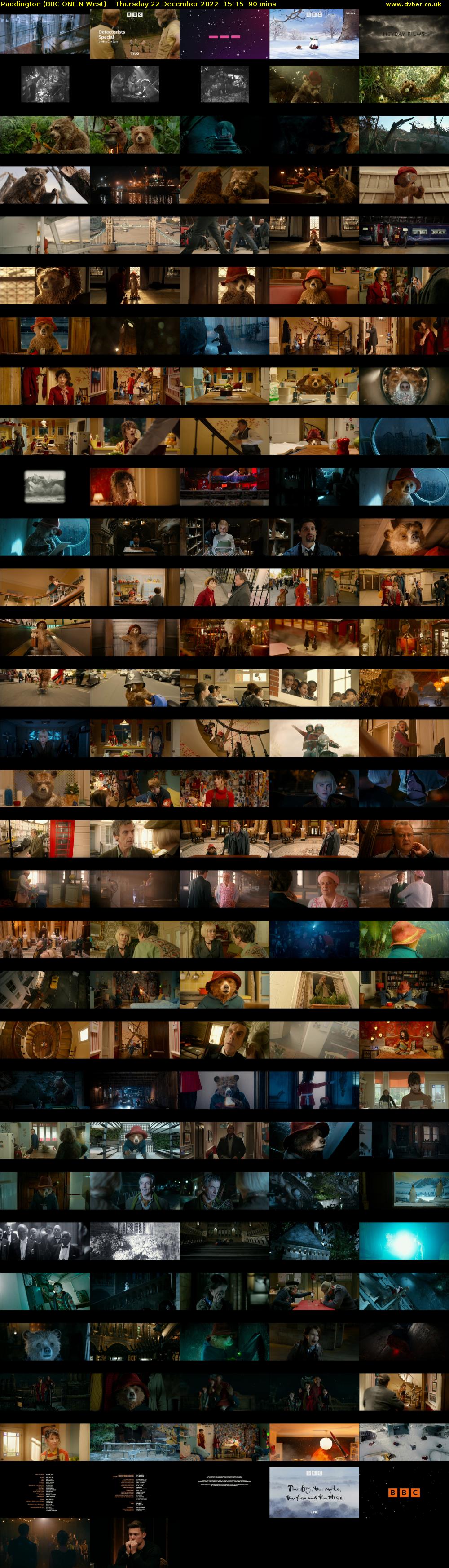 Paddington (BBC ONE N West) Thursday 22 December 2022 15:15 - 16:45