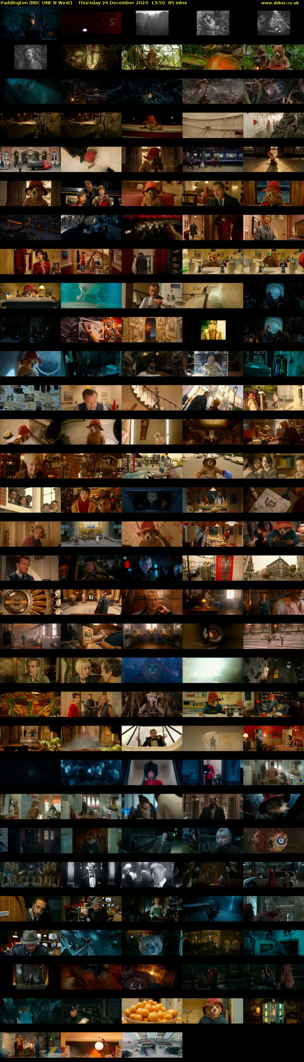 Paddington (BBC ONE N West) Thursday 26 December 2024 13:50 - 15:15