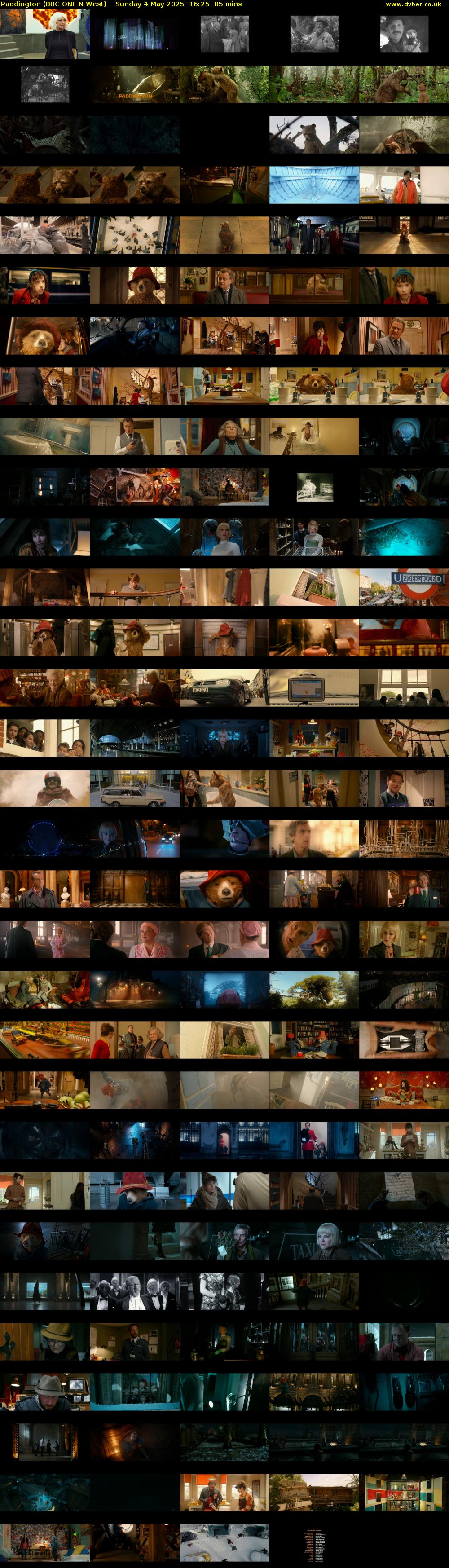 Paddington (BBC ONE N West) Sunday 4 May 2025 16:25 - 17:50