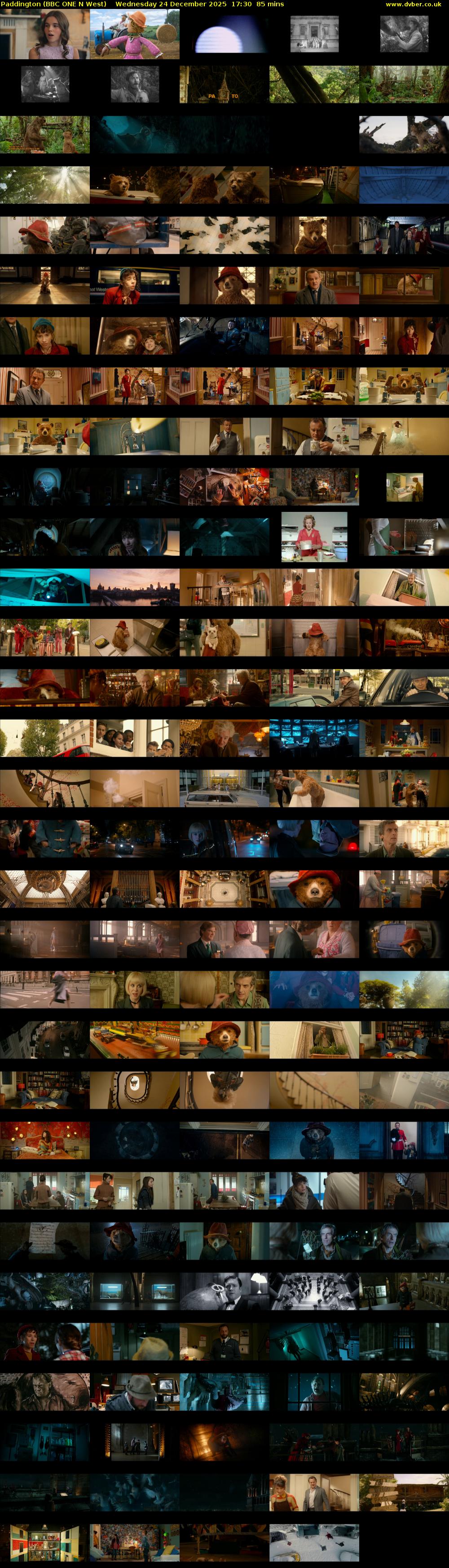 Paddington (BBC ONE N West) Wednesday 24 December 2025 17:30 - 18:55