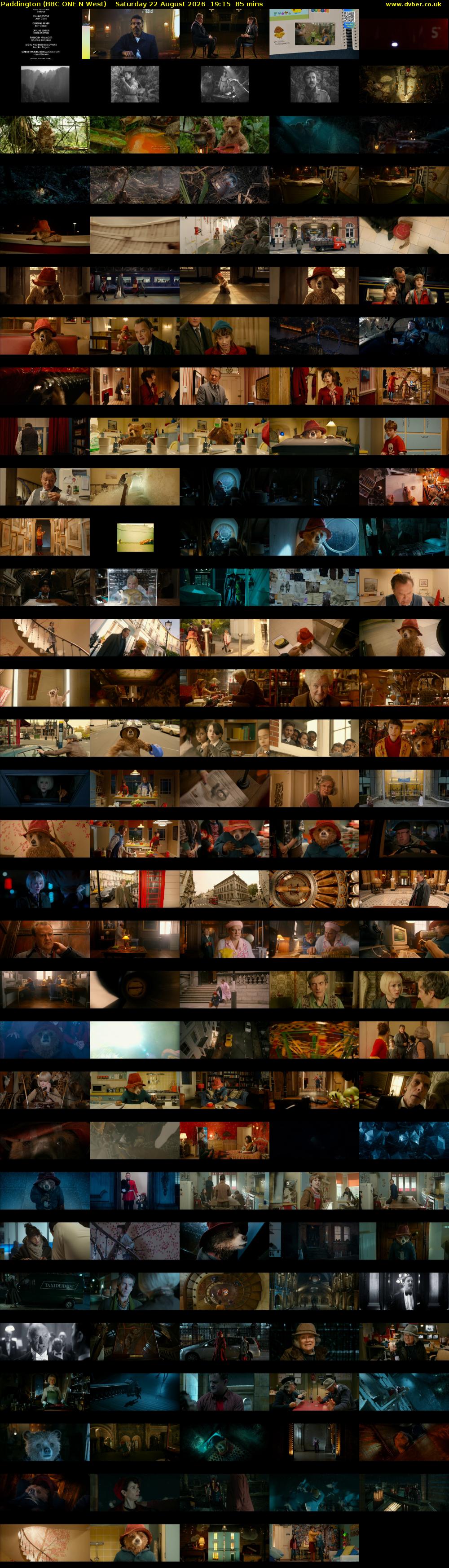 Paddington (BBC ONE N West) Saturday 22 August 2026 19:15 - 20:40