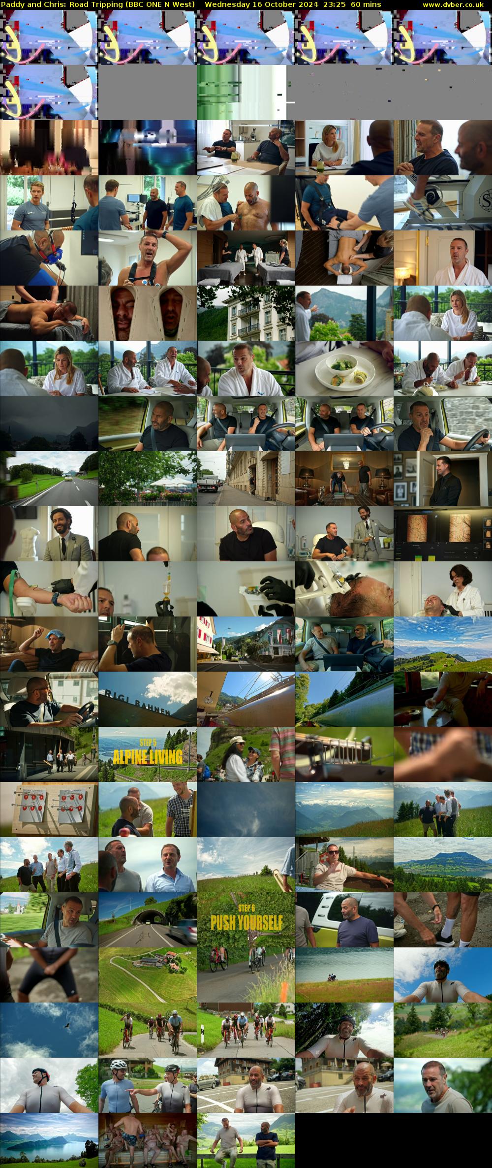 Paddy and Chris: Road Tripping (BBC ONE N West) Wednesday 16 October 2024 23:25 - 00:25