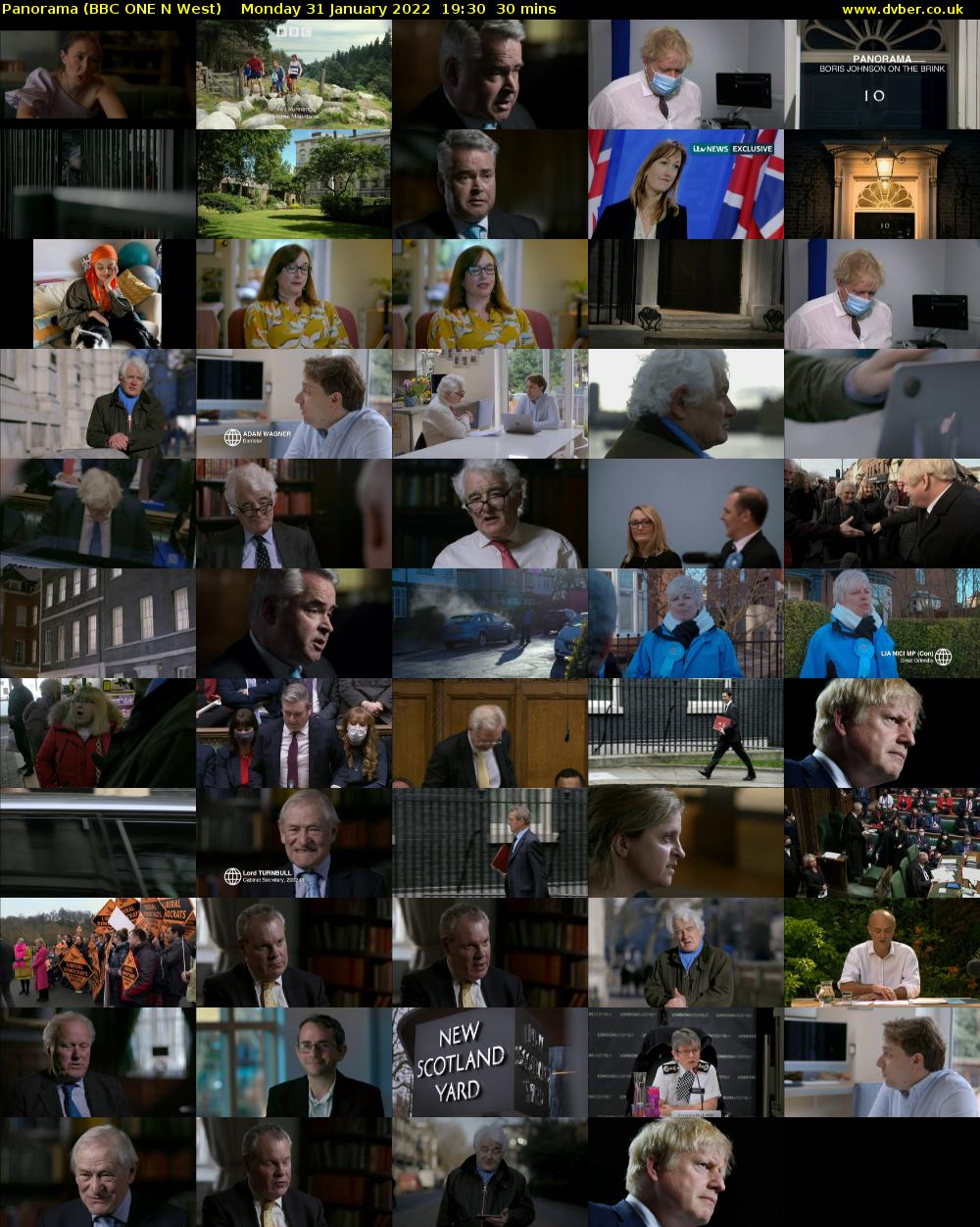 Panorama (BBC ONE N West) Monday 31 January 2022 19:30 - 20:00