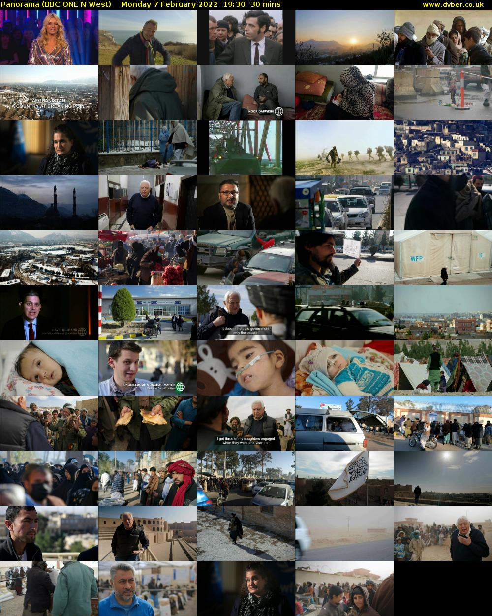 Panorama (BBC ONE N West) Monday 7 February 2022 19:30 - 20:00