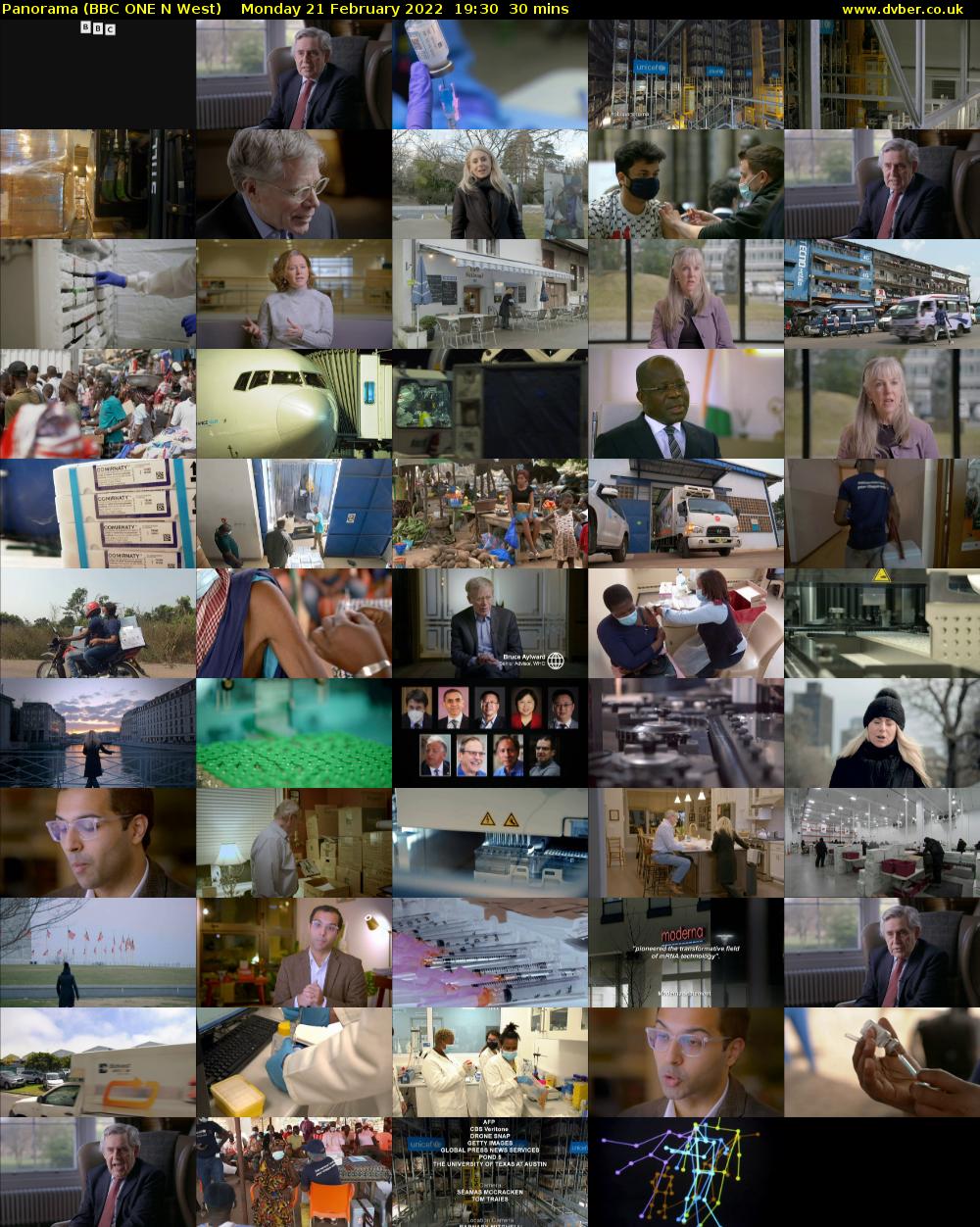 Panorama (BBC ONE N West) Monday 21 February 2022 19:30 - 20:00
