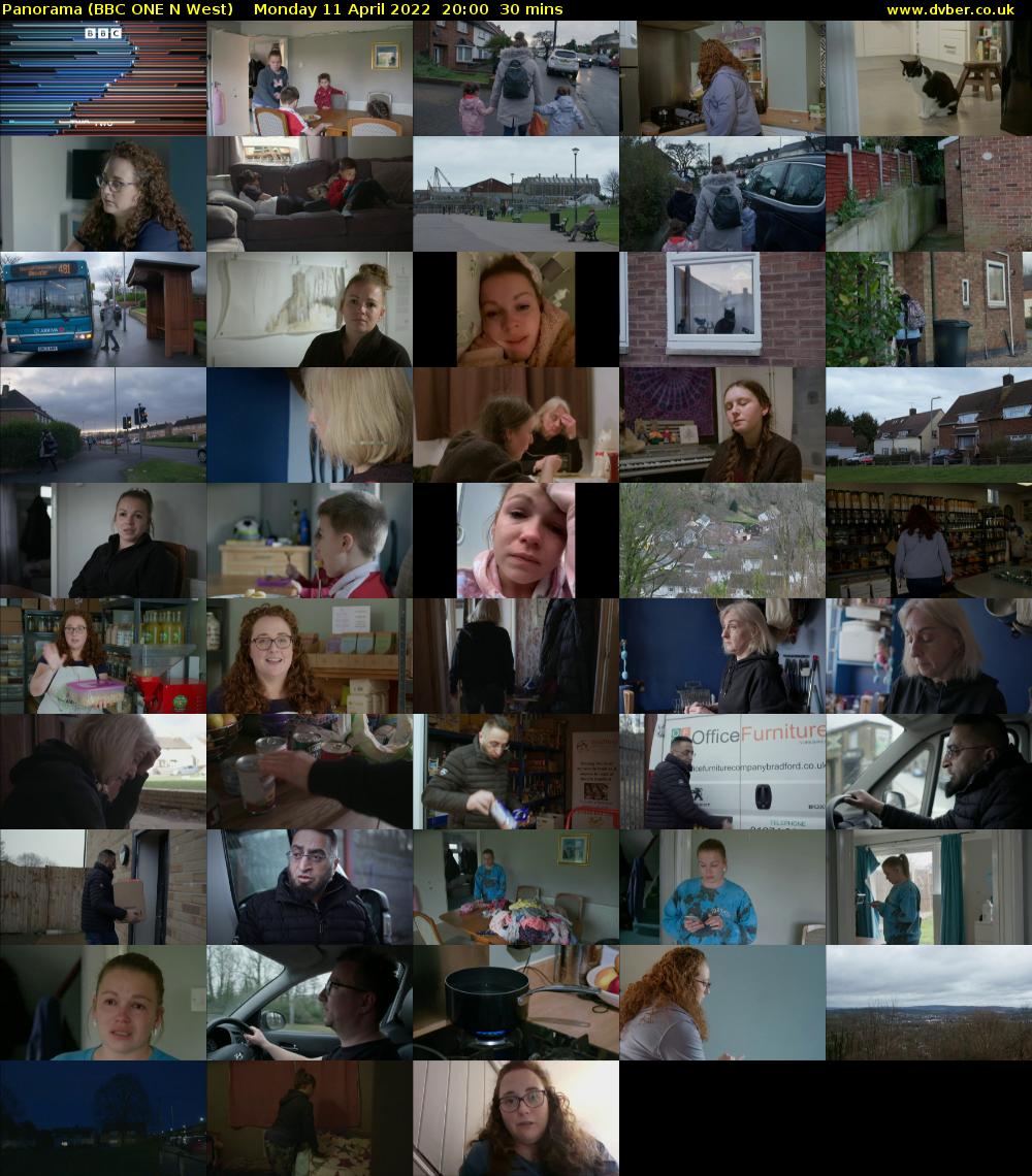 Panorama (BBC ONE N West) Monday 11 April 2022 20:00 - 20:30