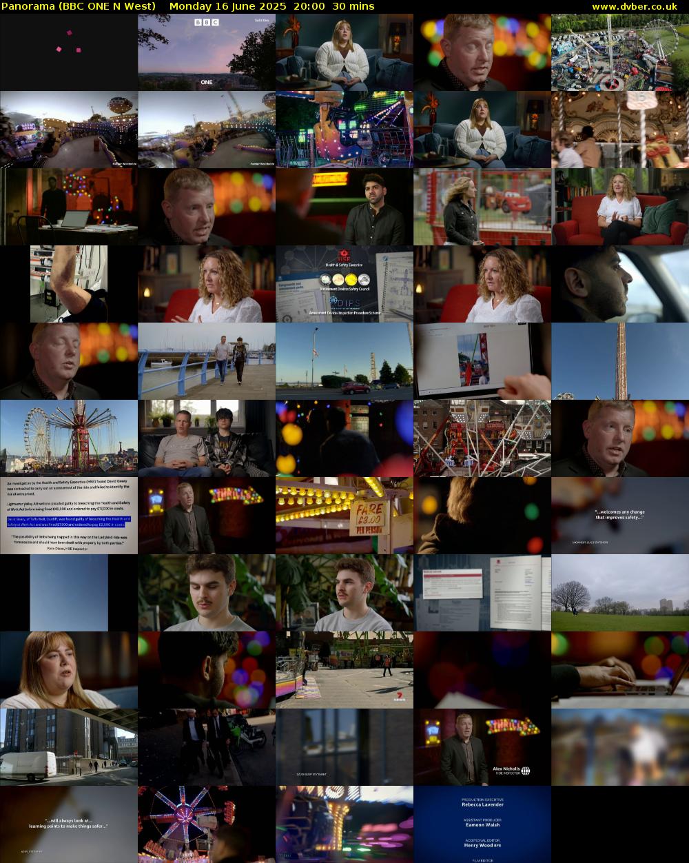 Panorama (BBC ONE N West) Monday 16 June 2025 20:00 - 20:30