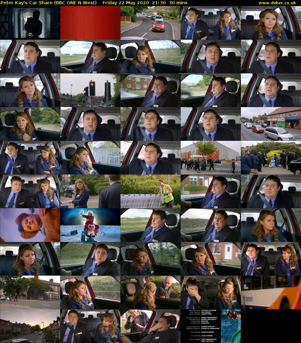 Peter Kay's Car Share (BBC ONE N West) Friday 22 May 2020 21:30 - 22:00