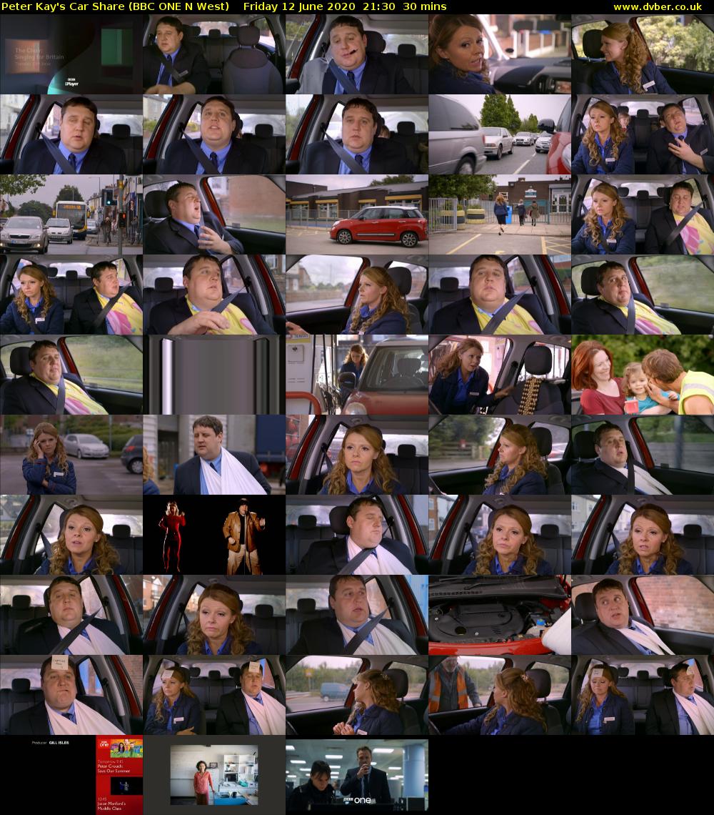 Peter Kay's Car Share (BBC ONE N West) Friday 12 June 2020 21:30 - 22:00