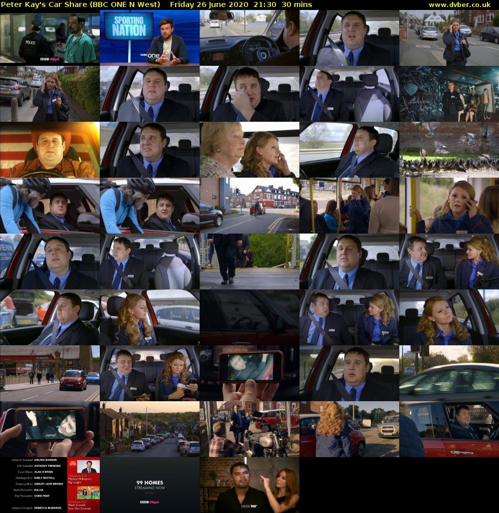 Peter Kay's Car Share (BBC ONE N West) Friday 26 June 2020 21:30 - 22:00