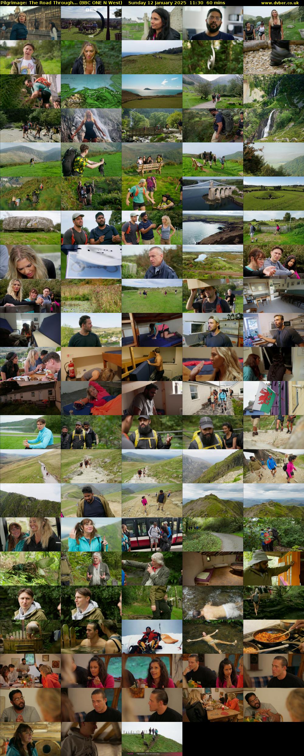 Pilgrimage: The Road Through... (BBC ONE N West) Sunday 12 January 2025 11:30 - 12:30