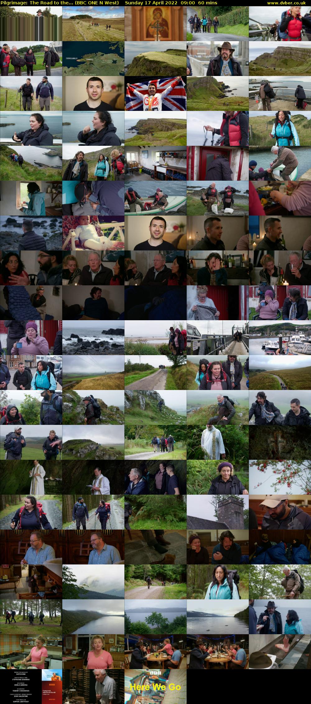 Pilgrimage: The Road to the... (BBC ONE N West) Sunday 17 April 2022 09:00 - 10:00