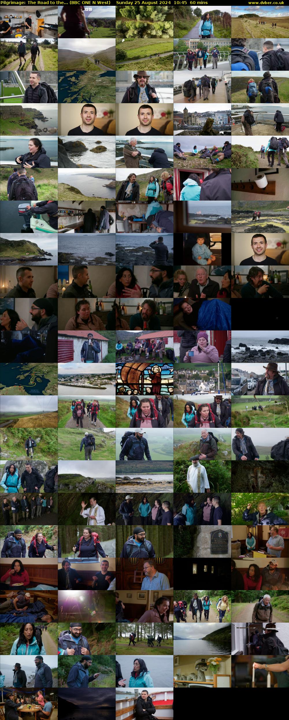 Pilgrimage: The Road to the... (BBC ONE N West) Sunday 25 August 2024 10:45 - 11:45