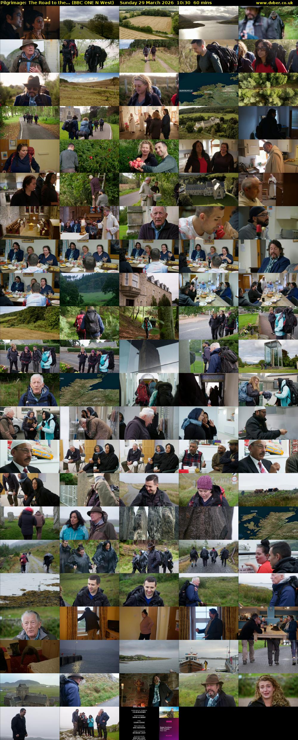 Pilgrimage: The Road to the... (BBC ONE N West) Sunday 29 March 2026 10:30 - 11:30