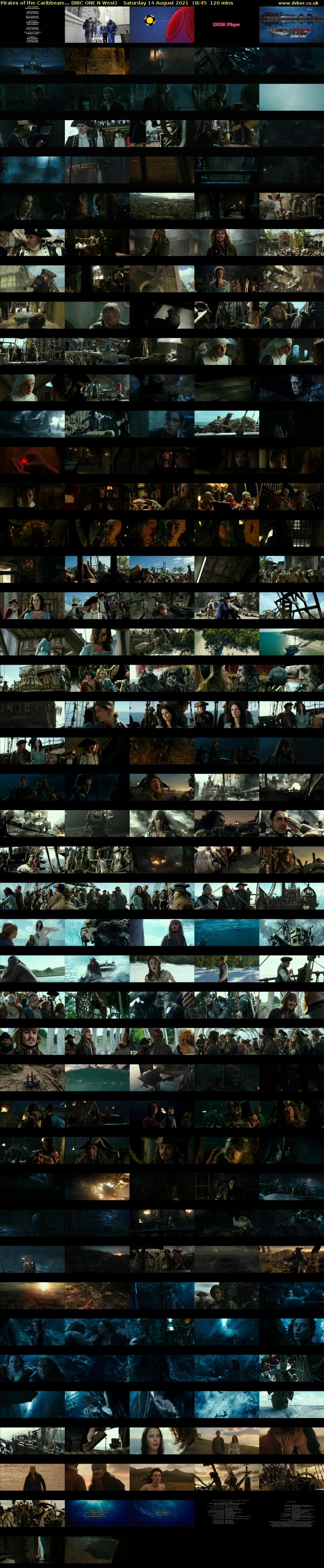 Pirates of the Caribbean:... (BBC ONE N West) Saturday 14 August 2021 18:45 - 20:45