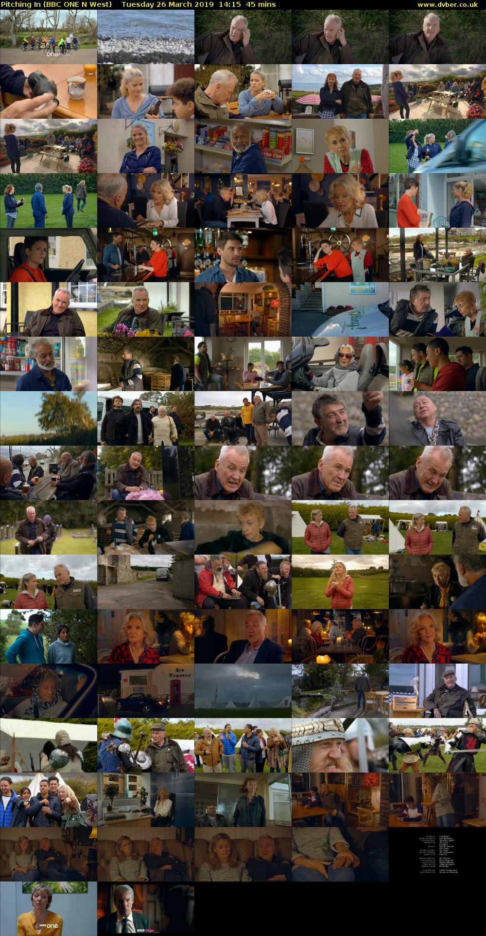 Pitching In (BBC ONE N West) Tuesday 26 March 2019 14:15 - 15:00
