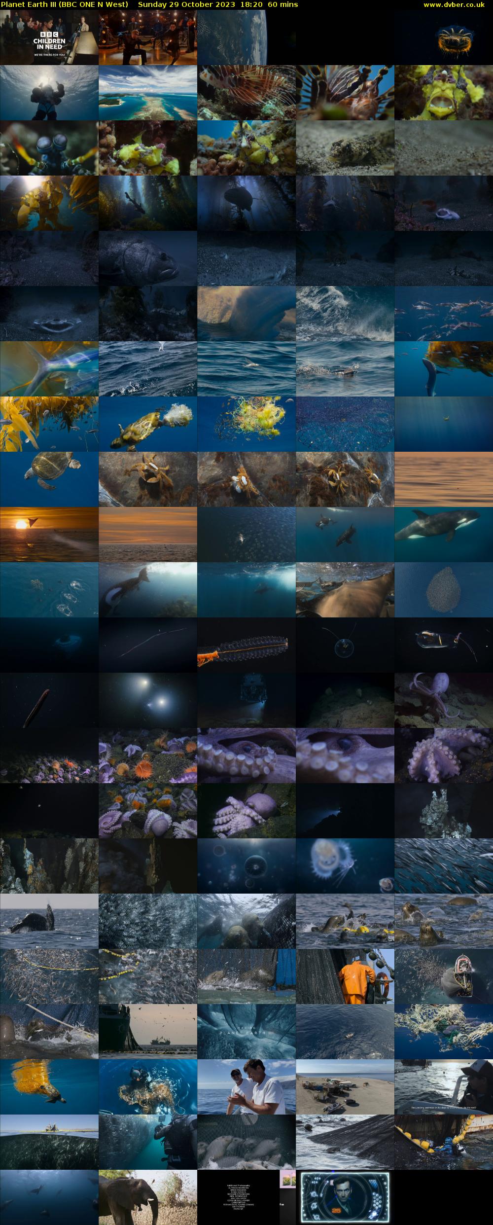 Planet Earth III (BBC ONE N West) Sunday 29 October 2023 18:20 - 19:20
