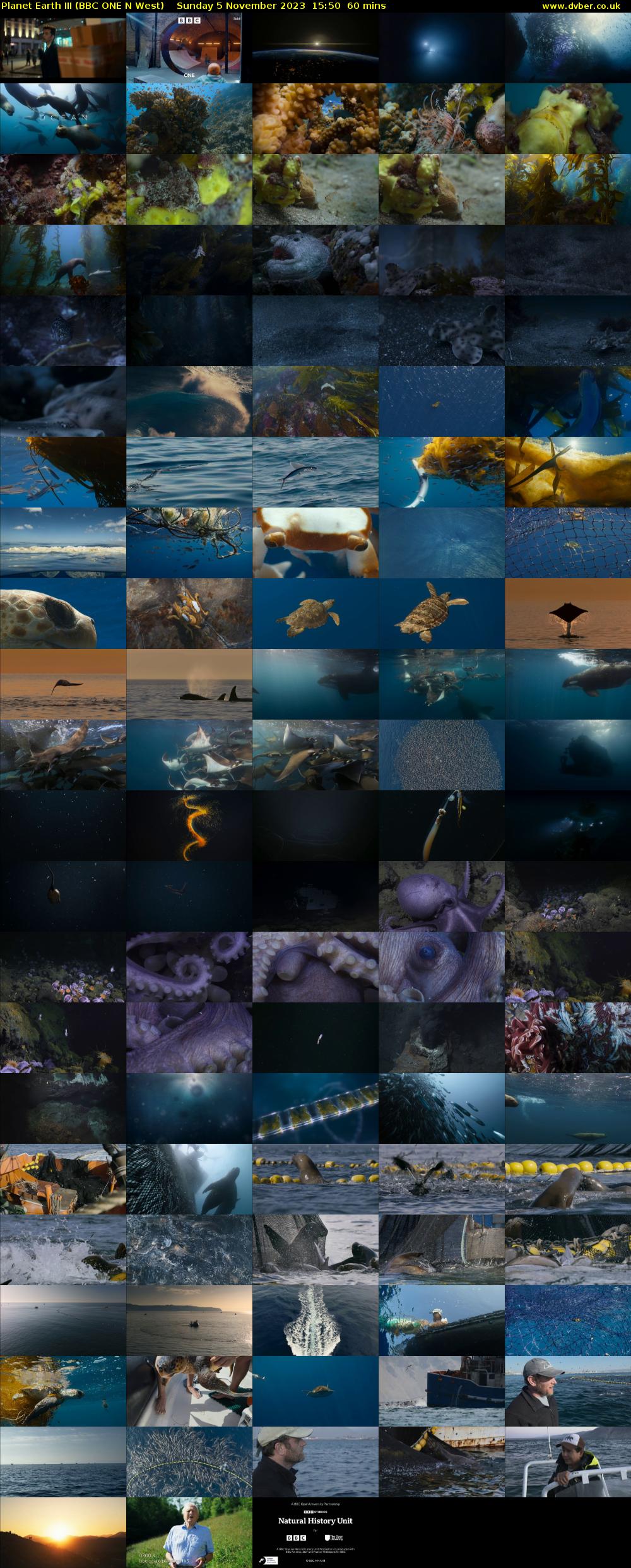 Planet Earth III (BBC ONE N West) Sunday 5 November 2023 15:50 - 16:50