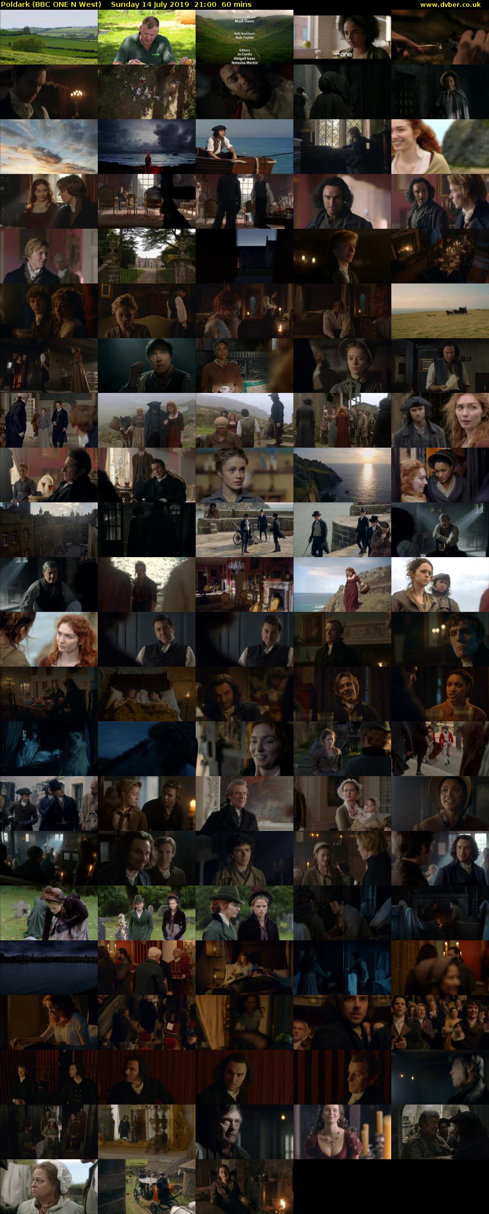 Poldark (BBC ONE N West) Sunday 14 July 2019 21:00 - 22:00