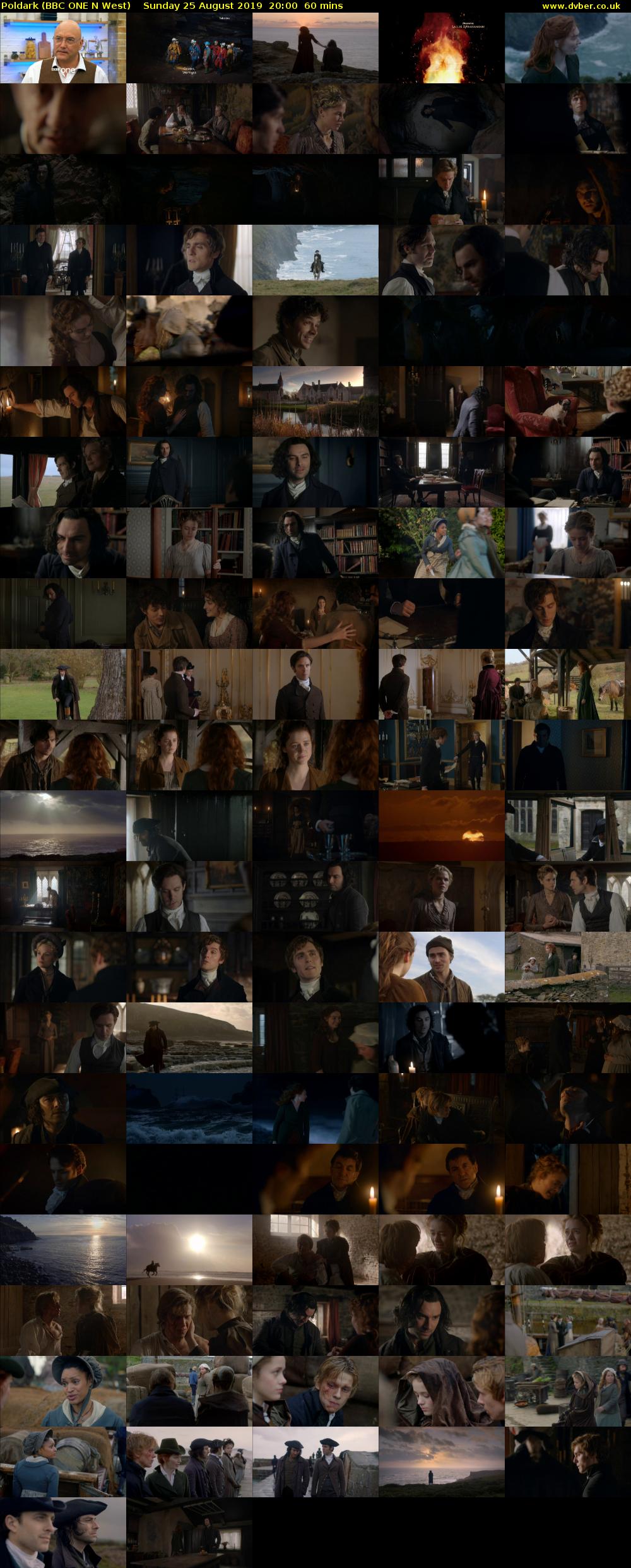 Poldark (BBC ONE N West) Sunday 25 August 2019 20:00 - 21:00