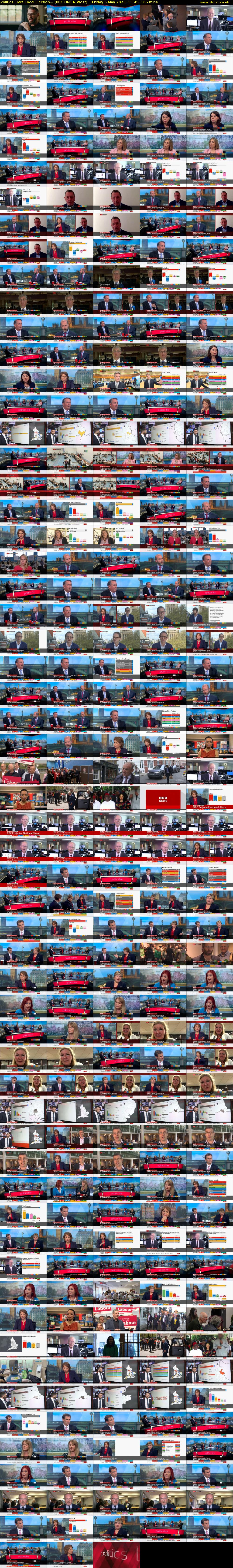 Politics Live: Local Election... (BBC ONE N West) Friday 5 May 2023 13:45 - 16:30