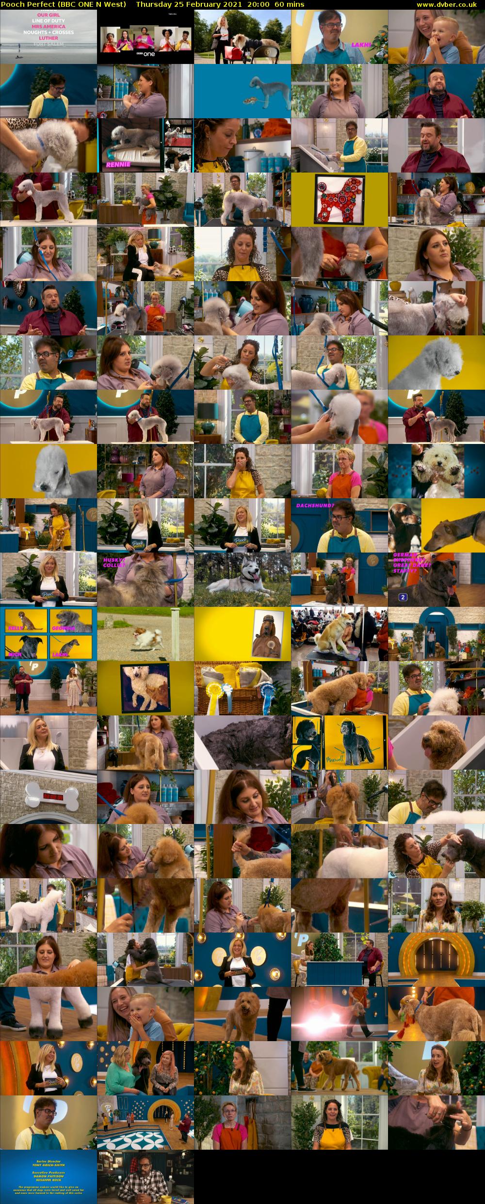 Pooch Perfect (BBC ONE N West) Thursday 25 February 2021 20:00 - 21:00