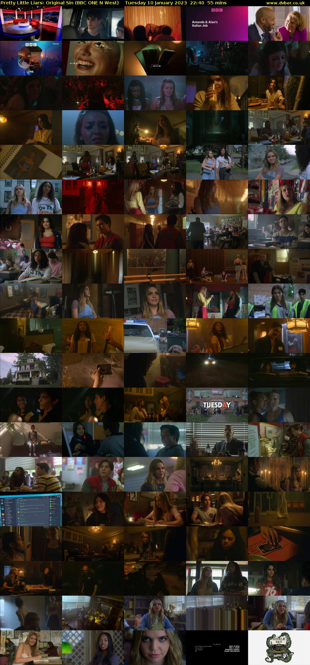 Pretty Little Liars: Original Sin (BBC ONE N West) Tuesday 10 January 2023 22:40 - 23:35
