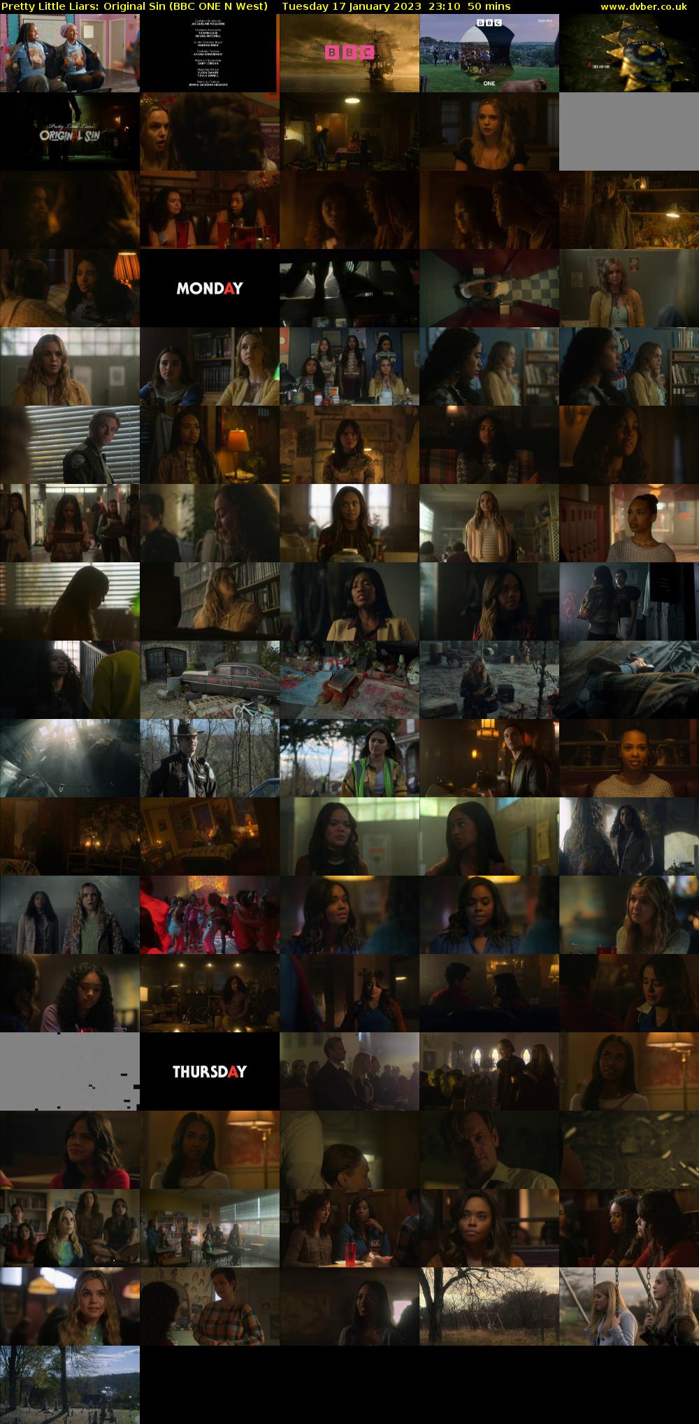 Pretty Little Liars: Original Sin (BBC ONE N West) Tuesday 17 January 2023 23:10 - 00:00