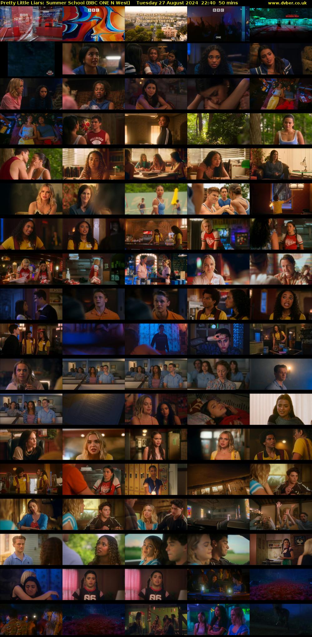 Pretty Little Liars: Summer School (BBC ONE N West) Tuesday 27 August 2024 22:40 - 23:30