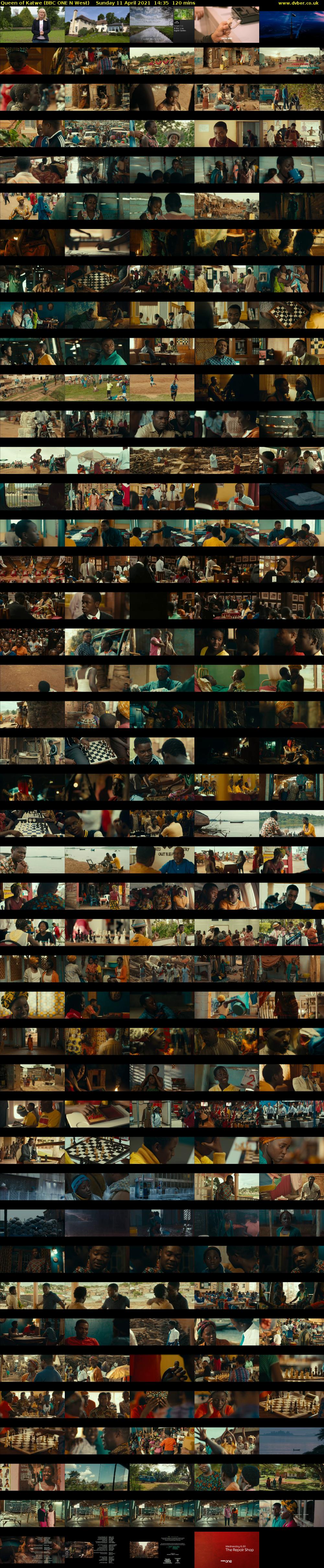 Queen of Katwe (BBC ONE N West) Sunday 11 April 2021 14:35 - 16:35