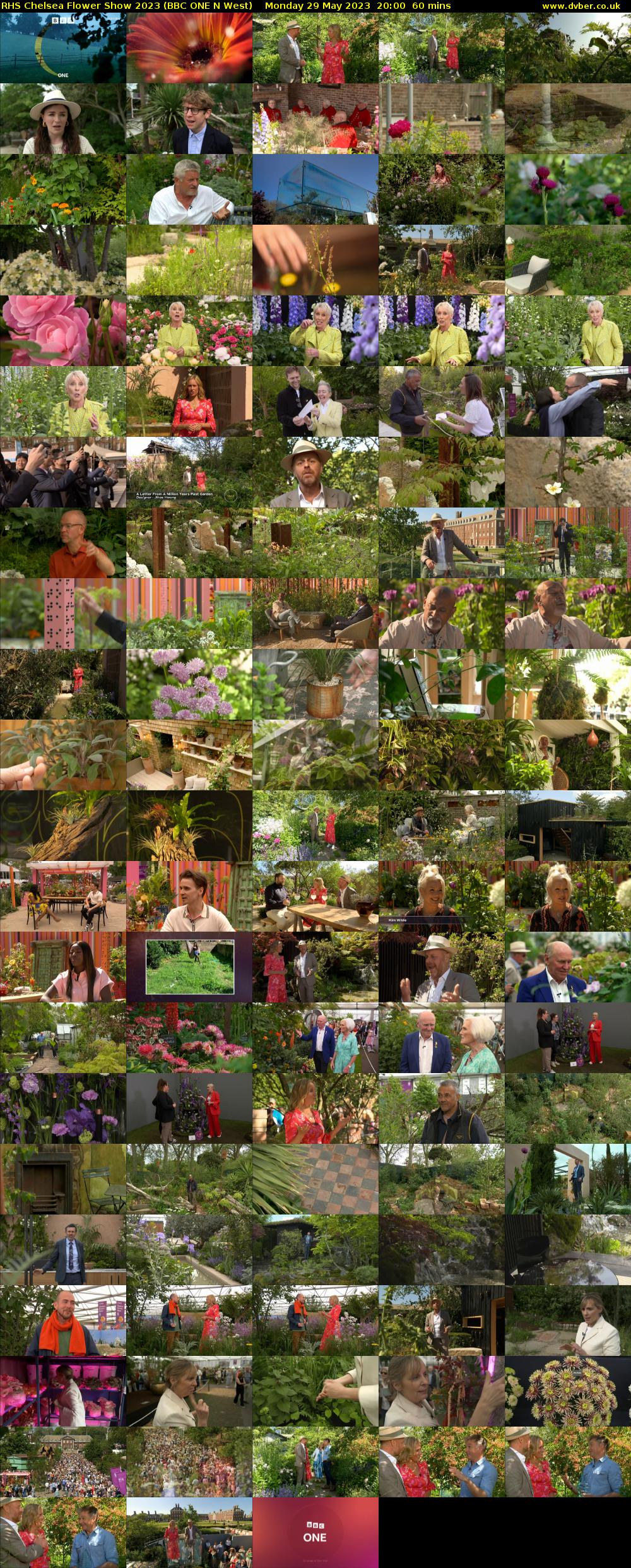 RHS Chelsea Flower Show 2023 (BBC ONE N West) Monday 29 May 2023 20:00 - 21:00