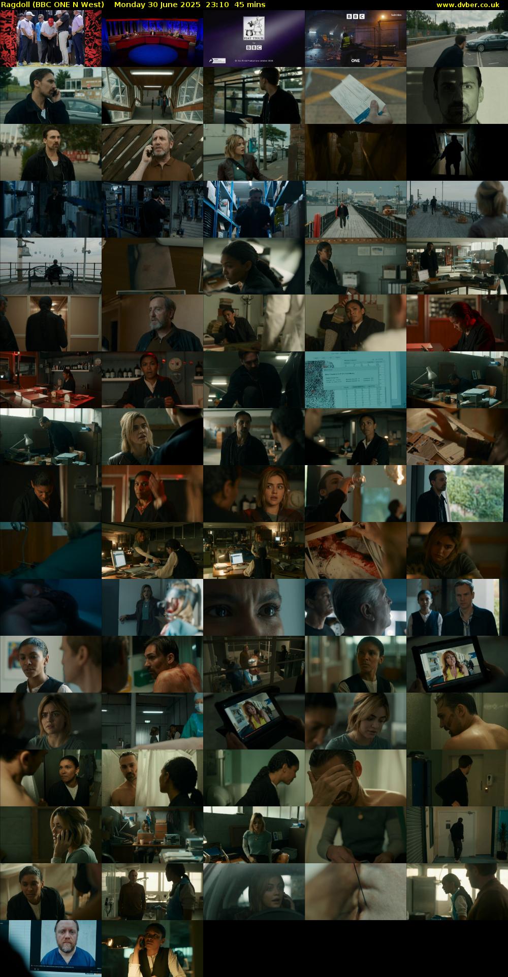 Ragdoll (BBC ONE N West) Monday 30 June 2025 23:10 - 23:55
