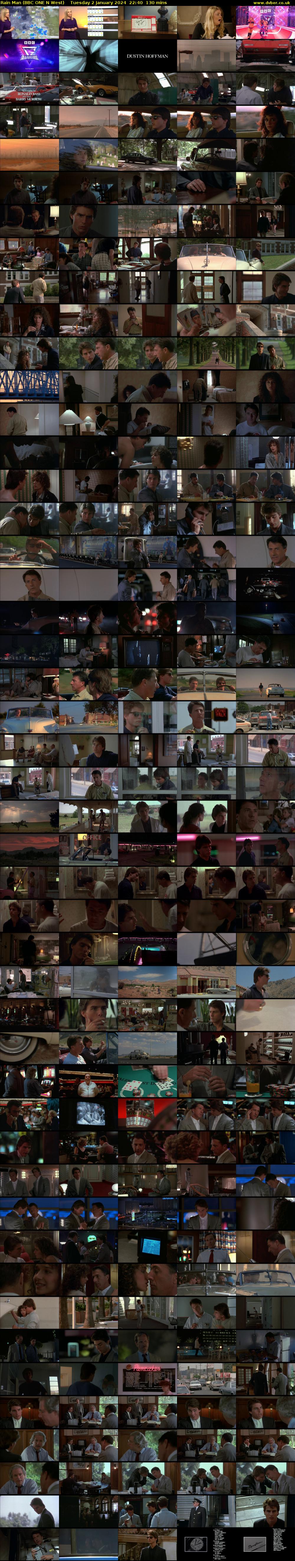Rain Man (BBC ONE N West) Tuesday 2 January 2024 22:40 - 00:50