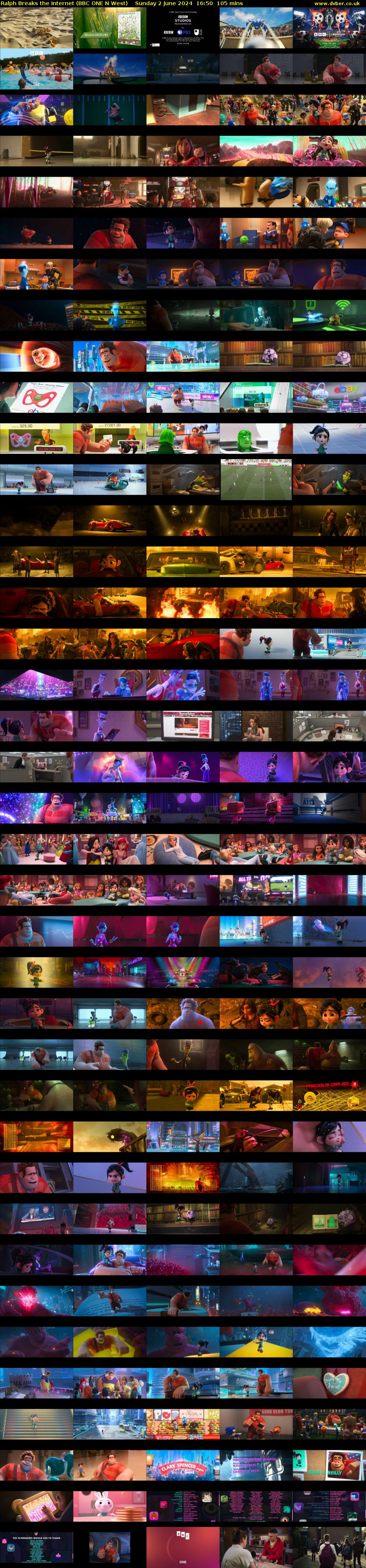 Ralph Breaks the Internet (BBC ONE N West) Sunday 2 June 2024 16:50 - 18:35