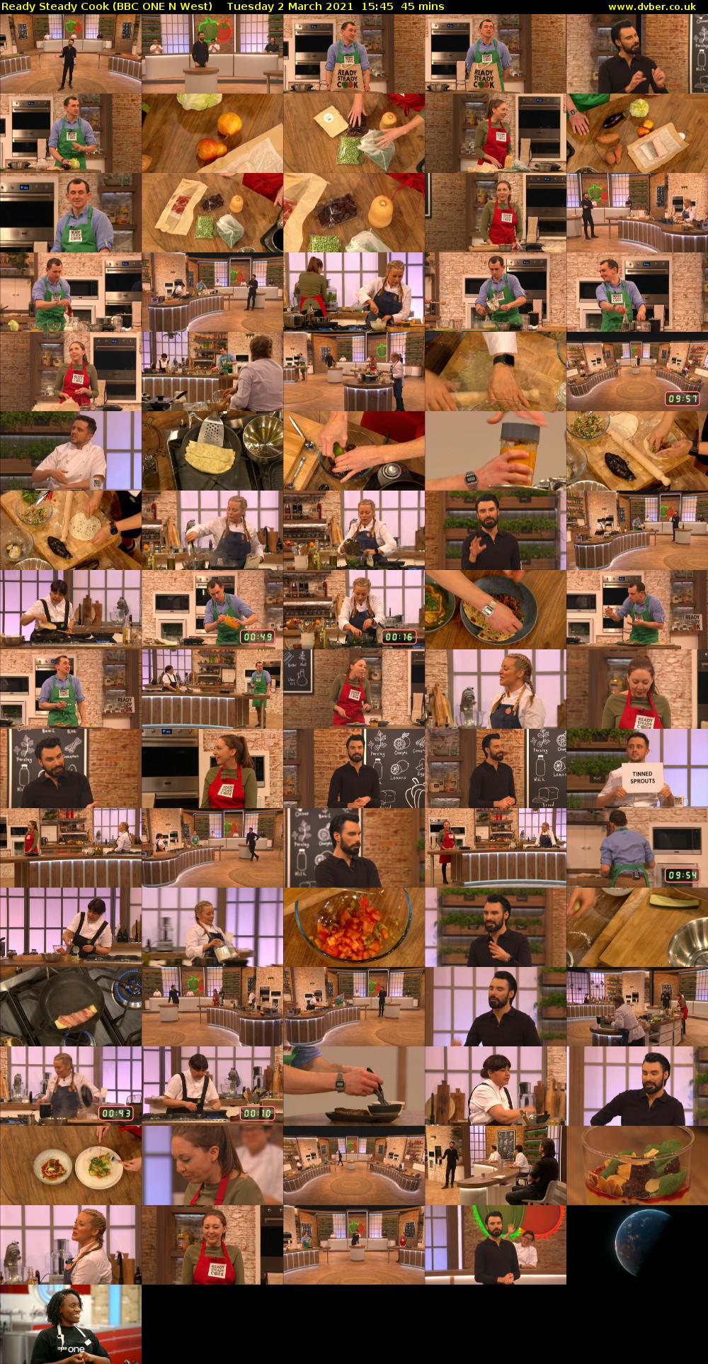 Ready Steady Cook (BBC ONE N West) Tuesday 2 March 2021 15:45 - 16:30