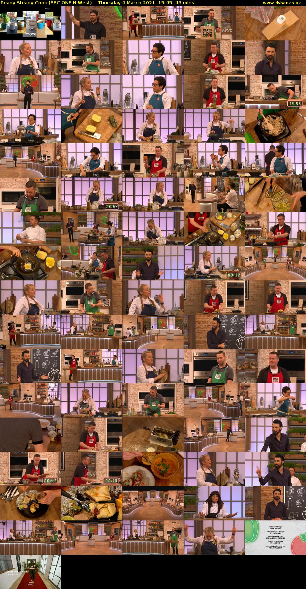 Ready Steady Cook (BBC ONE N West) Thursday 4 March 2021 15:45 - 16:30