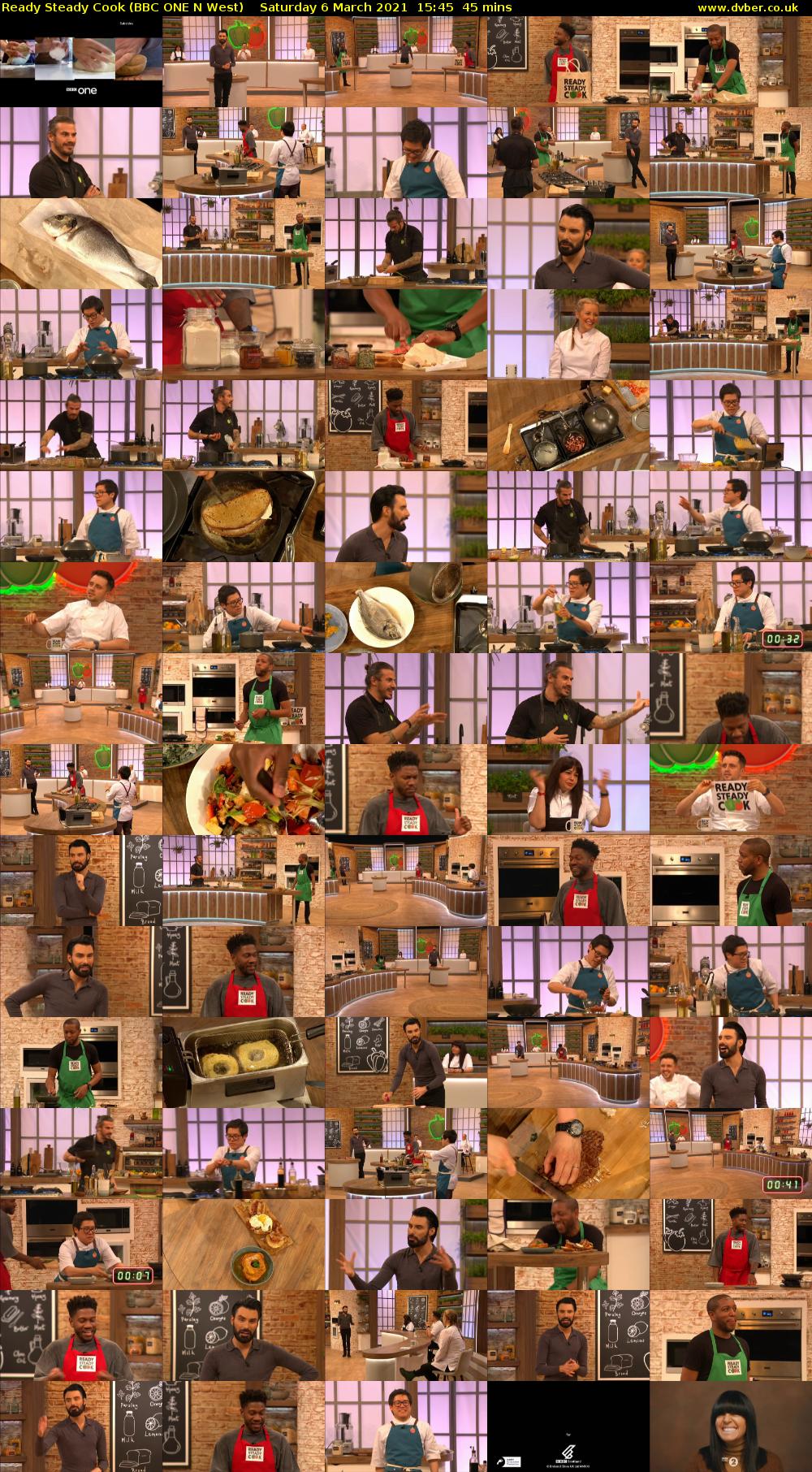 Ready Steady Cook (BBC ONE N West) Saturday 6 March 2021 15:45 - 16:30