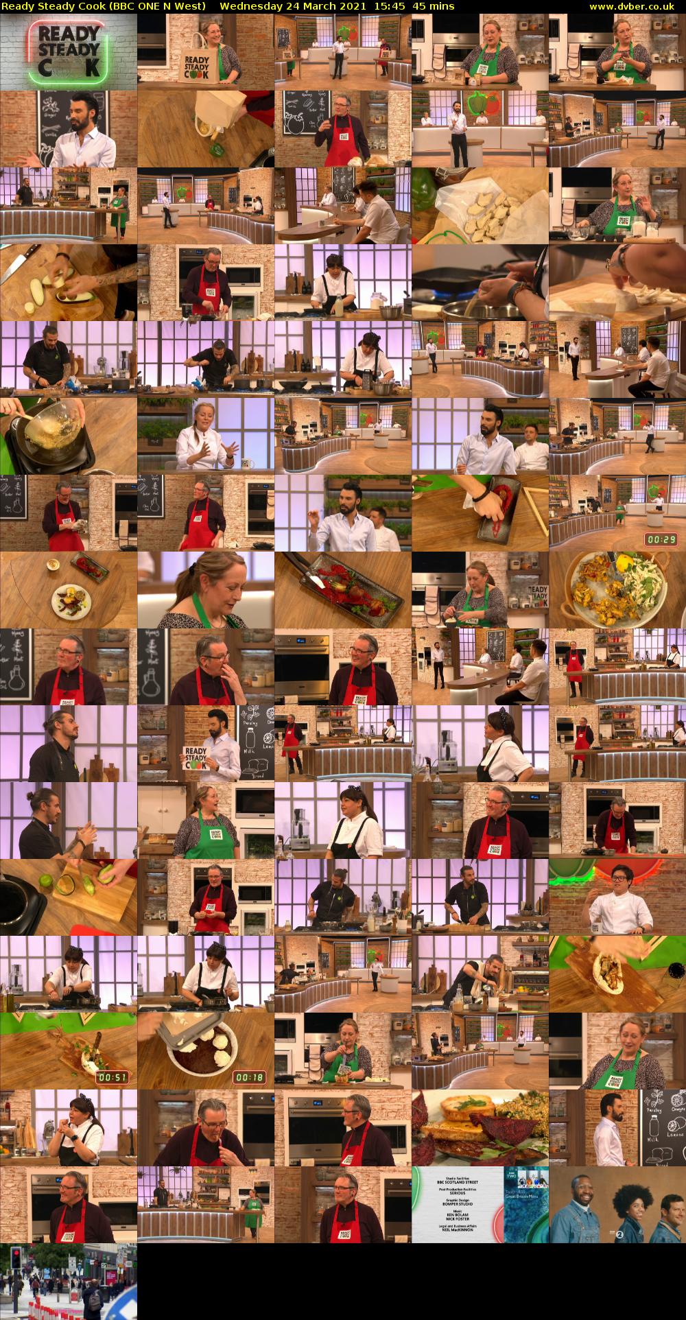 Ready Steady Cook (BBC ONE N West) Wednesday 24 March 2021 15:45 - 16:30