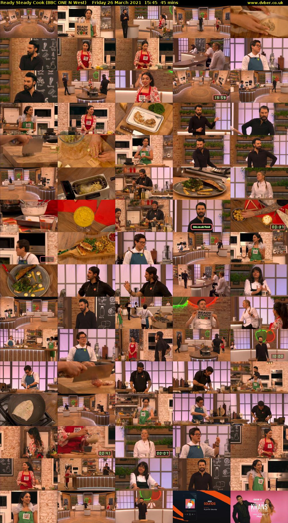 Ready Steady Cook (BBC ONE N West) Friday 26 March 2021 15:45 - 16:30