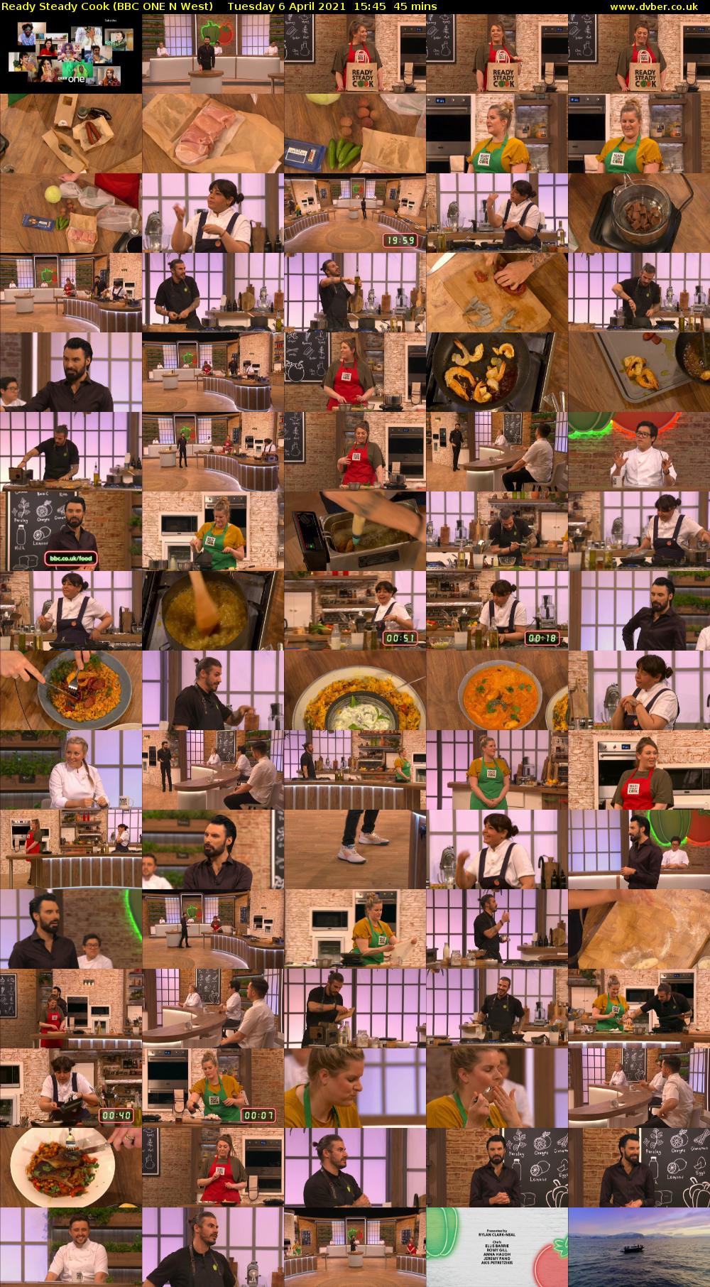 Ready Steady Cook (BBC ONE N West) Tuesday 6 April 2021 15:45 - 16:30