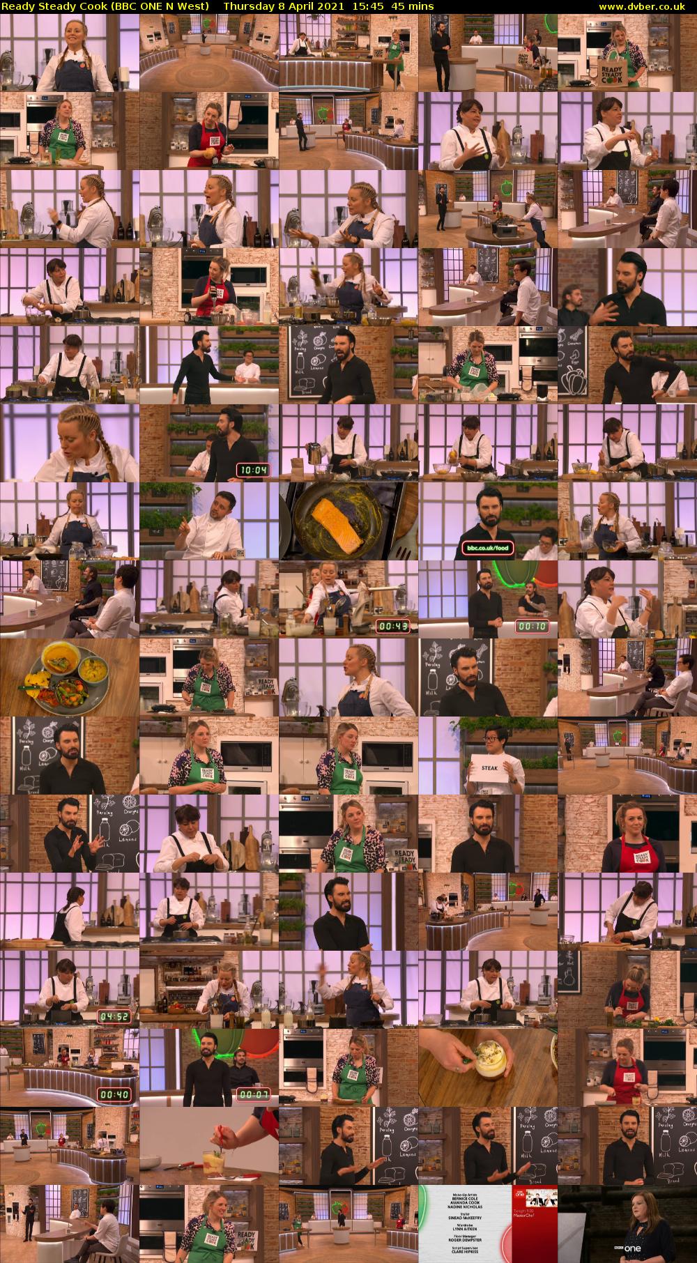 Ready Steady Cook (BBC ONE N West) Thursday 8 April 2021 15:45 - 16:30