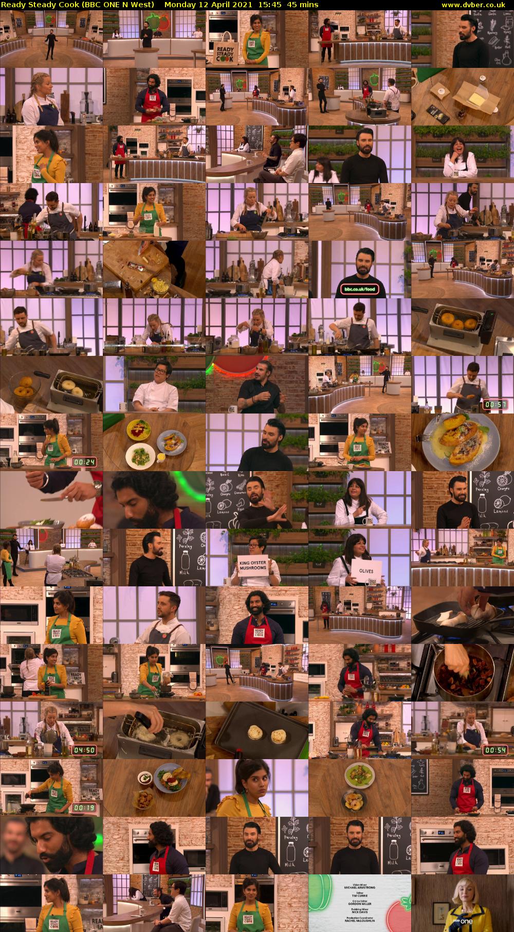 Ready Steady Cook (BBC ONE N West) Monday 12 April 2021 15:45 - 16:30