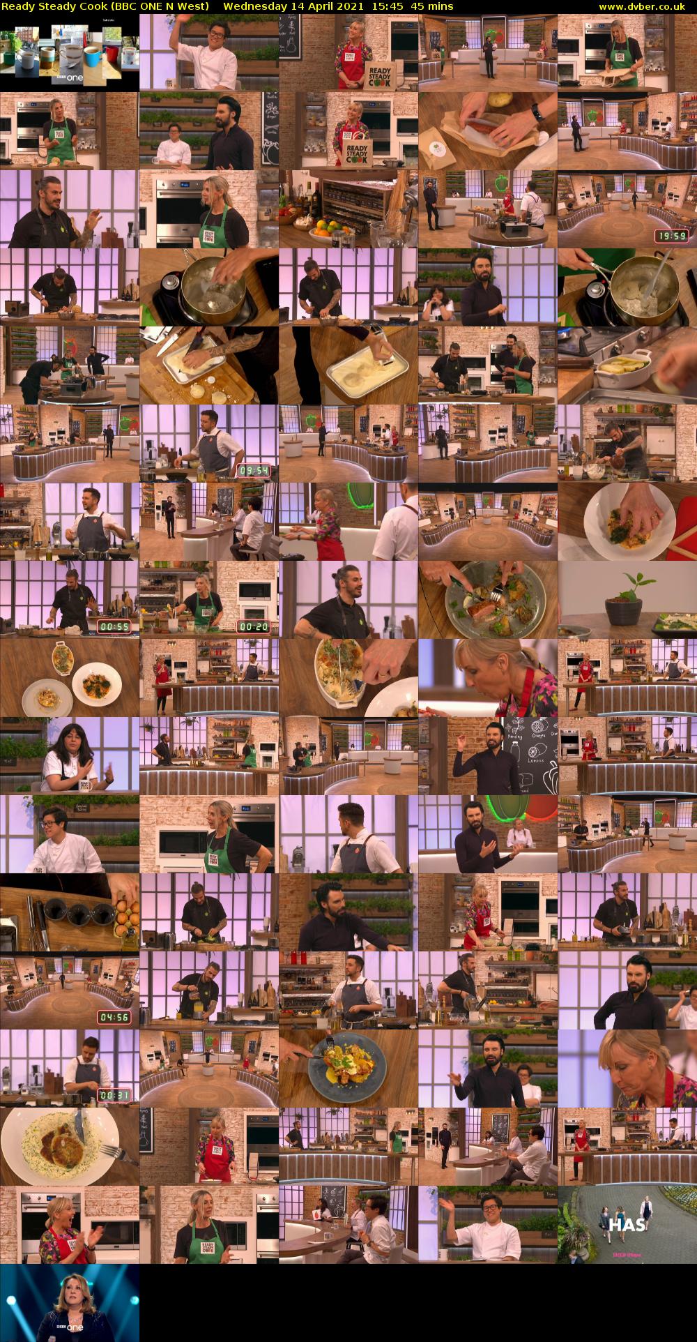 Ready Steady Cook (BBC ONE N West) Wednesday 14 April 2021 15:45 - 16:30