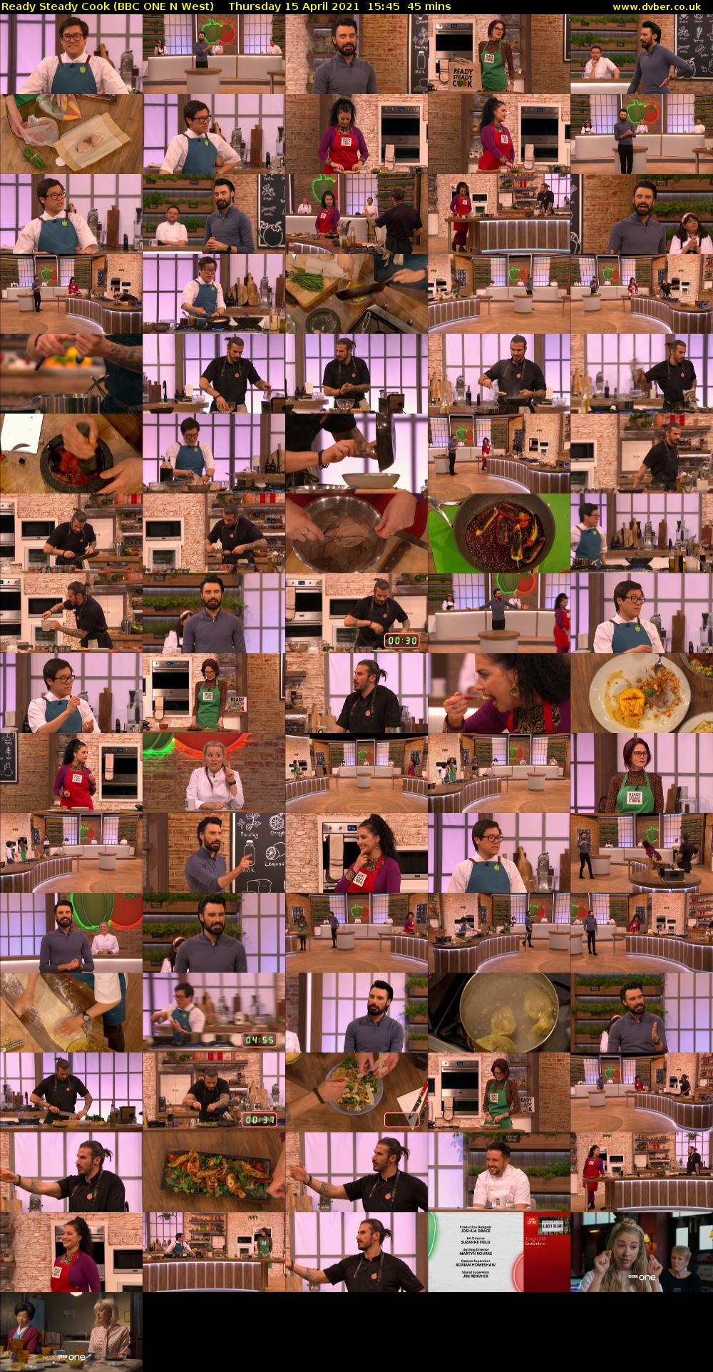 Ready Steady Cook (BBC ONE N West) Thursday 15 April 2021 15:45 - 16:30