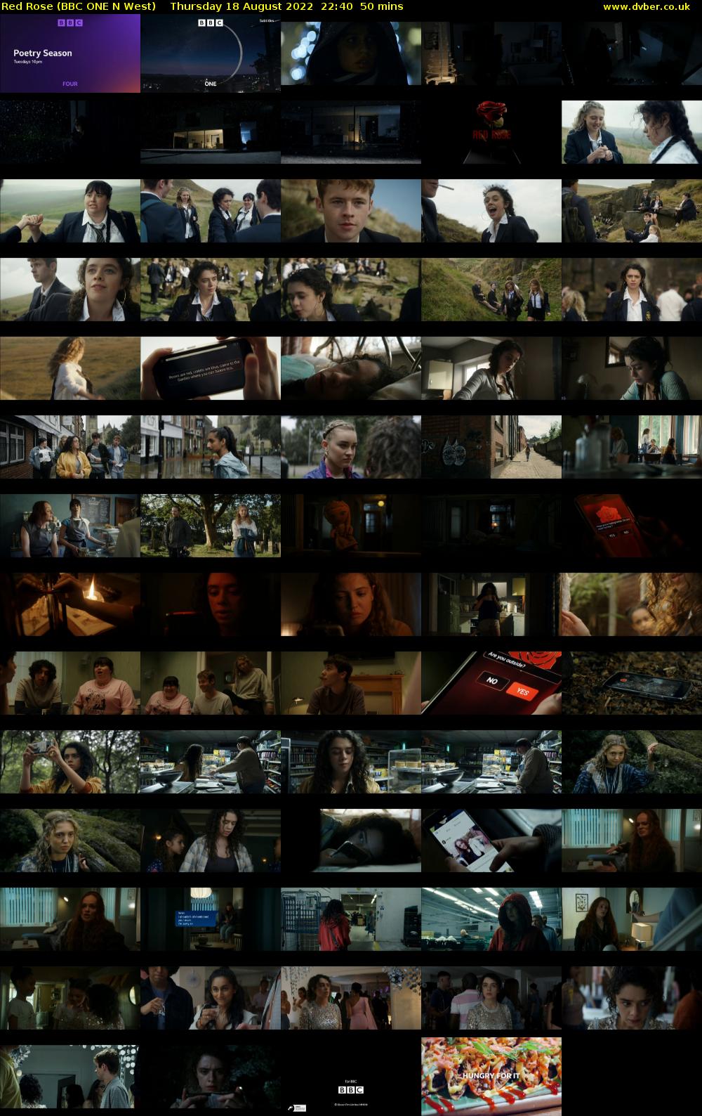 Red Rose (BBC ONE N West) Thursday 18 August 2022 22:40 - 23:30